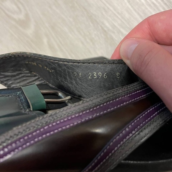 Prada Leather Sandals – Made in Italy EU 38 - Picture 9 of 10